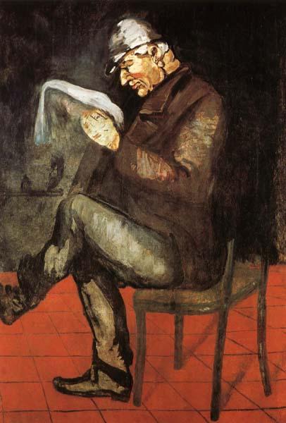 Paul Cezanne Portrait d Eugene Dlacroix Sweden oil painting art